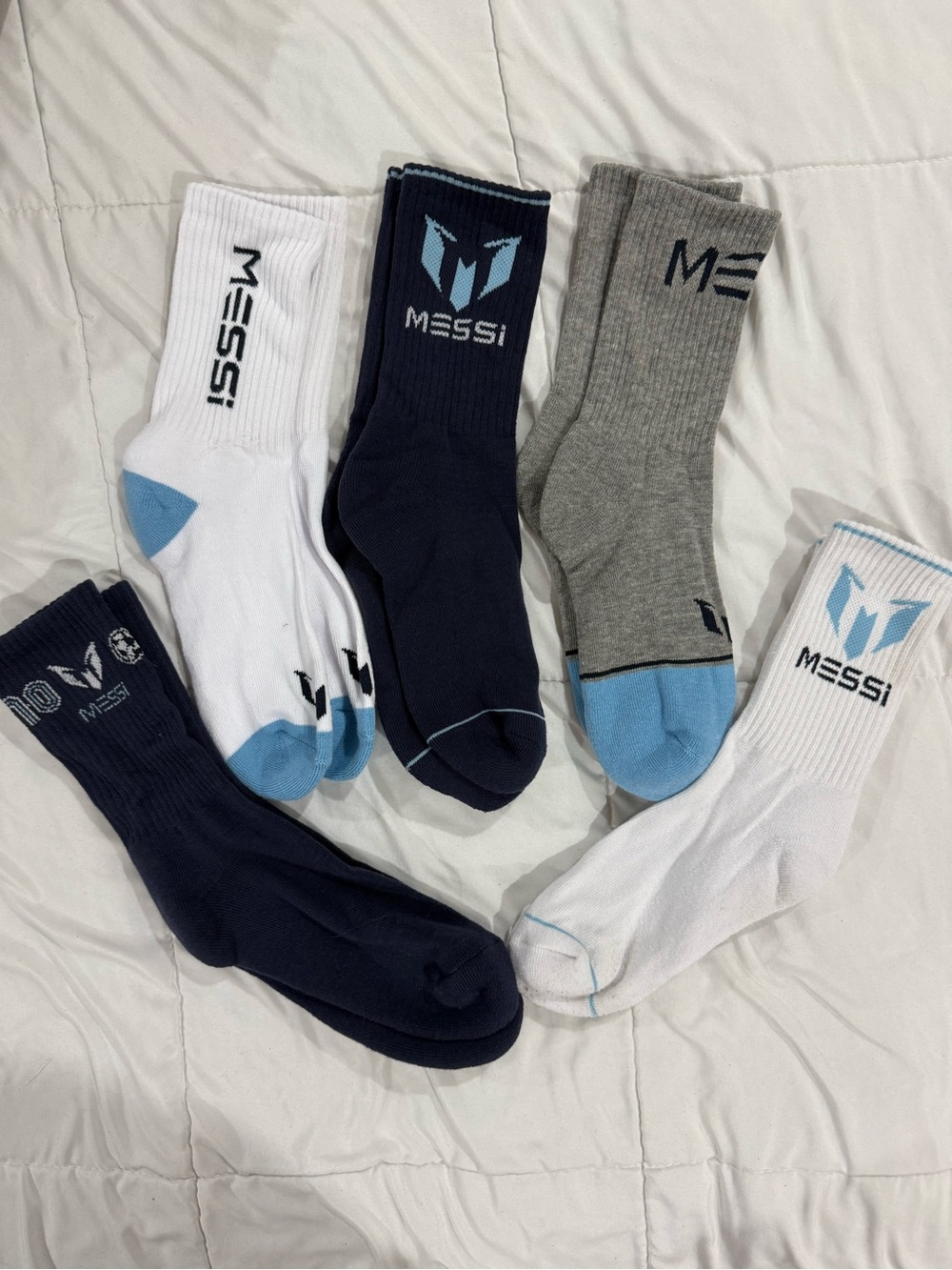 Messi Gender Neutral Crew Socks